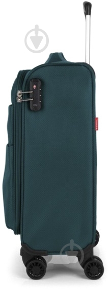 Чемодан Gabol Cloud (S) 114022018 31 л бирюзовый - фото 2