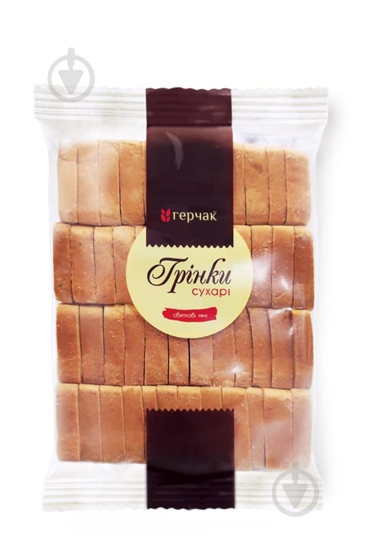 Гренки ГЕРЧАК Праздничные мини 100 г - фото 1