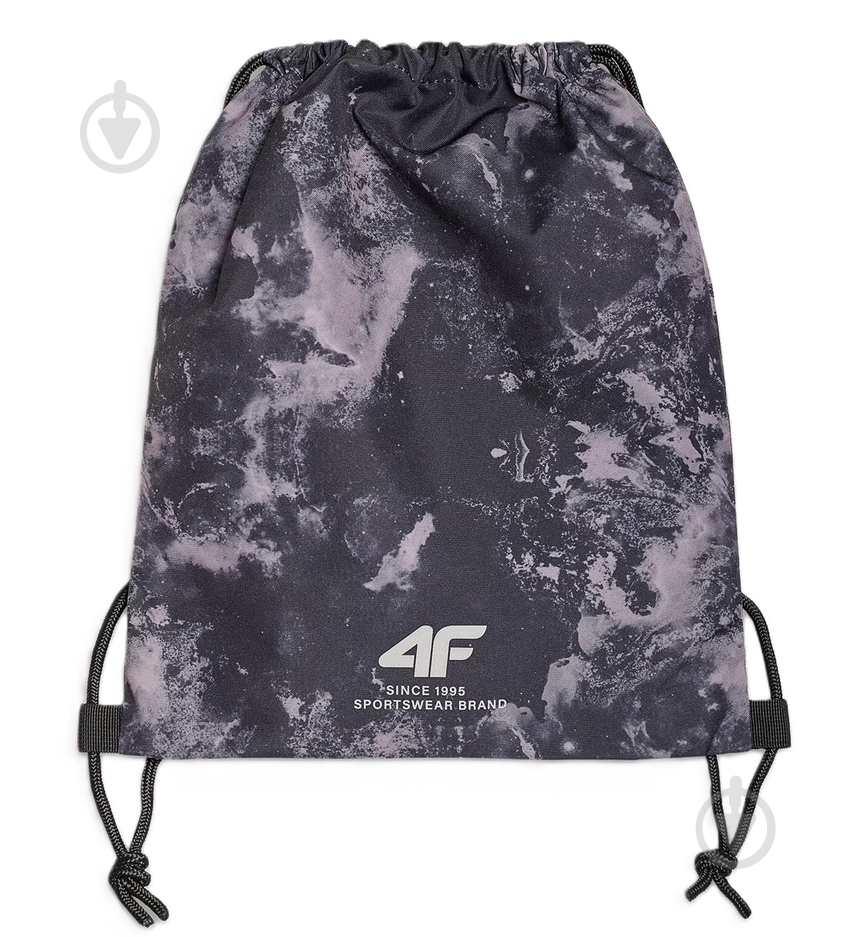 4F GYMSACK U112 4FJWSS25AGYMU112-90A 6 л чорно-сірий - фото 1