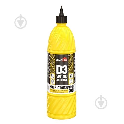 Клей столярный Elite Construction PVA D3 0,75 л - фото 1