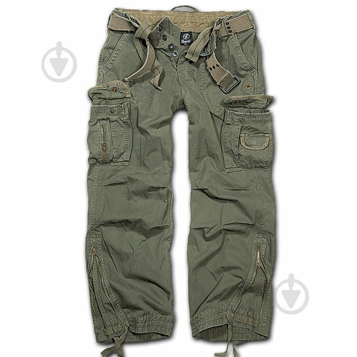 Брюки Brandit Royal Vintage р. M олива - фото 1