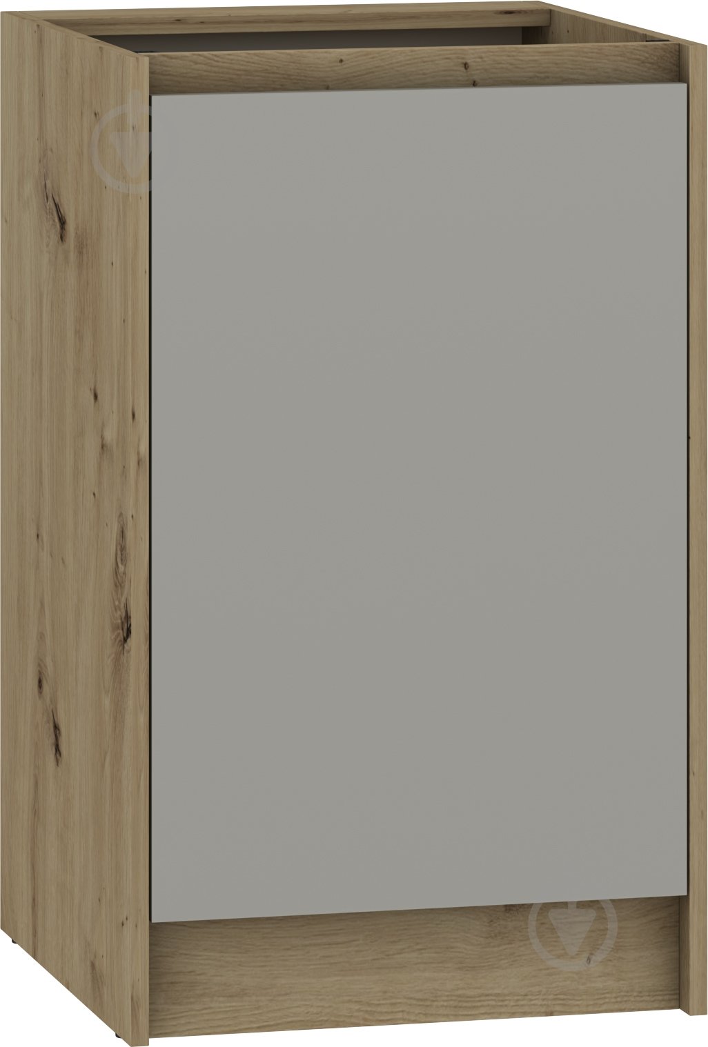 УЦІНКА! Тумба нижня МС Злата 50х82х52 шиншила сіра/дуб артізан Грейд (УЦ №2874) - фото 1