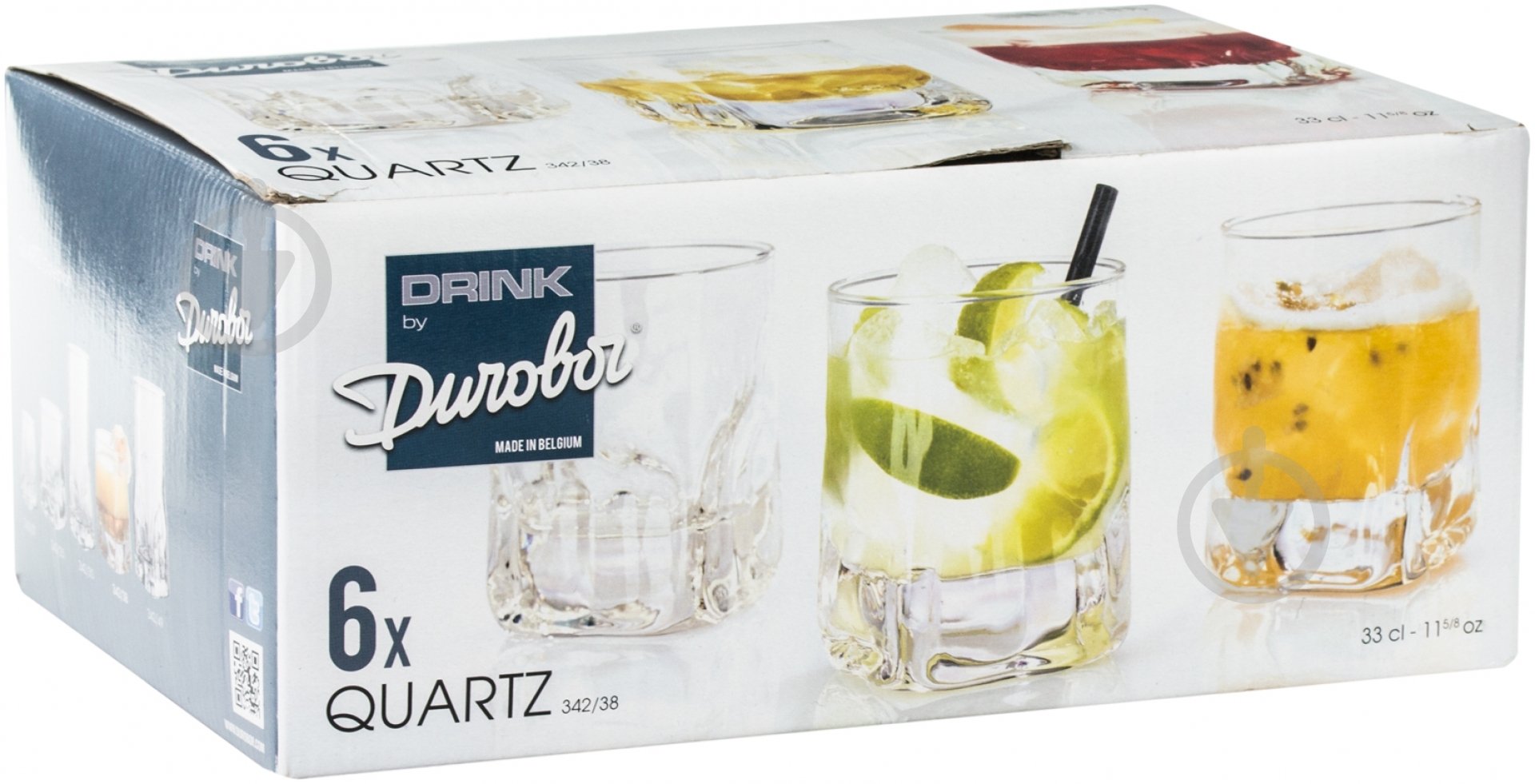 Набор стаканов Durobor Quartz 330 мл 6 шт. - фото 2 Набор стаканов Durobor Quartz 330 мл 6 шт. - фото 2