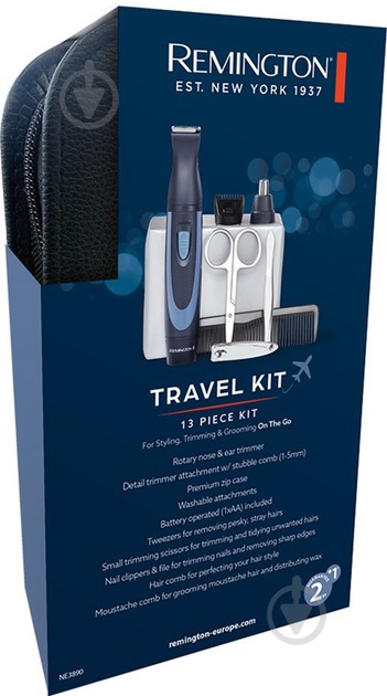 Триммер Remington NE3890 Travel Kit - фото 8
