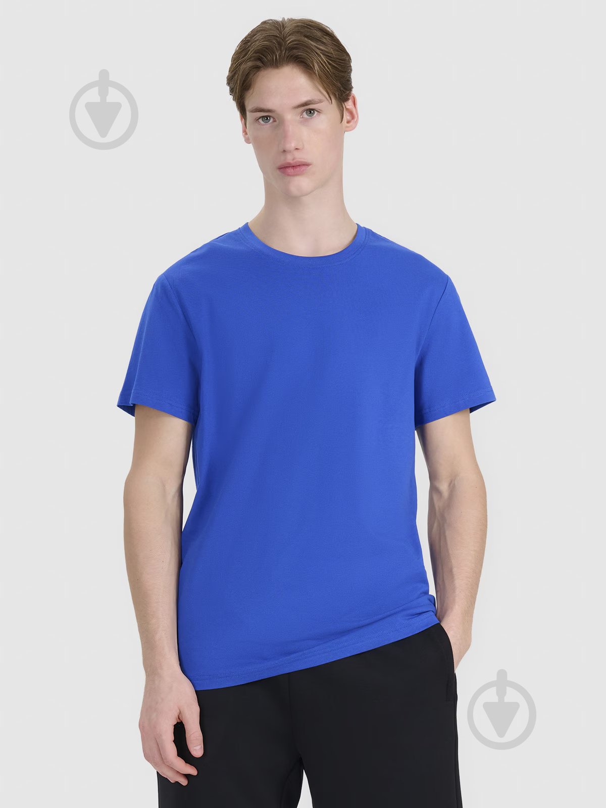 Футболка 4F TSHIRT M2239 4FWSS25TTSHM2239-36S р.L синій - фото 1