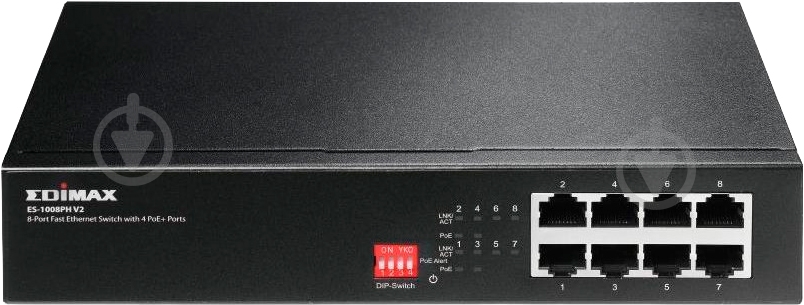 Комутатор EDIMAX ES-1008PH V2 - фото 1