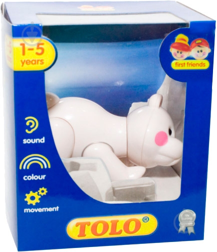 Фигурка Tolo Первые друзья Полярный медведь 87418 6332649 - фото 2 Фигурка Tolo Первые друзья Полярный медведь 87418 6332649 - фото 2