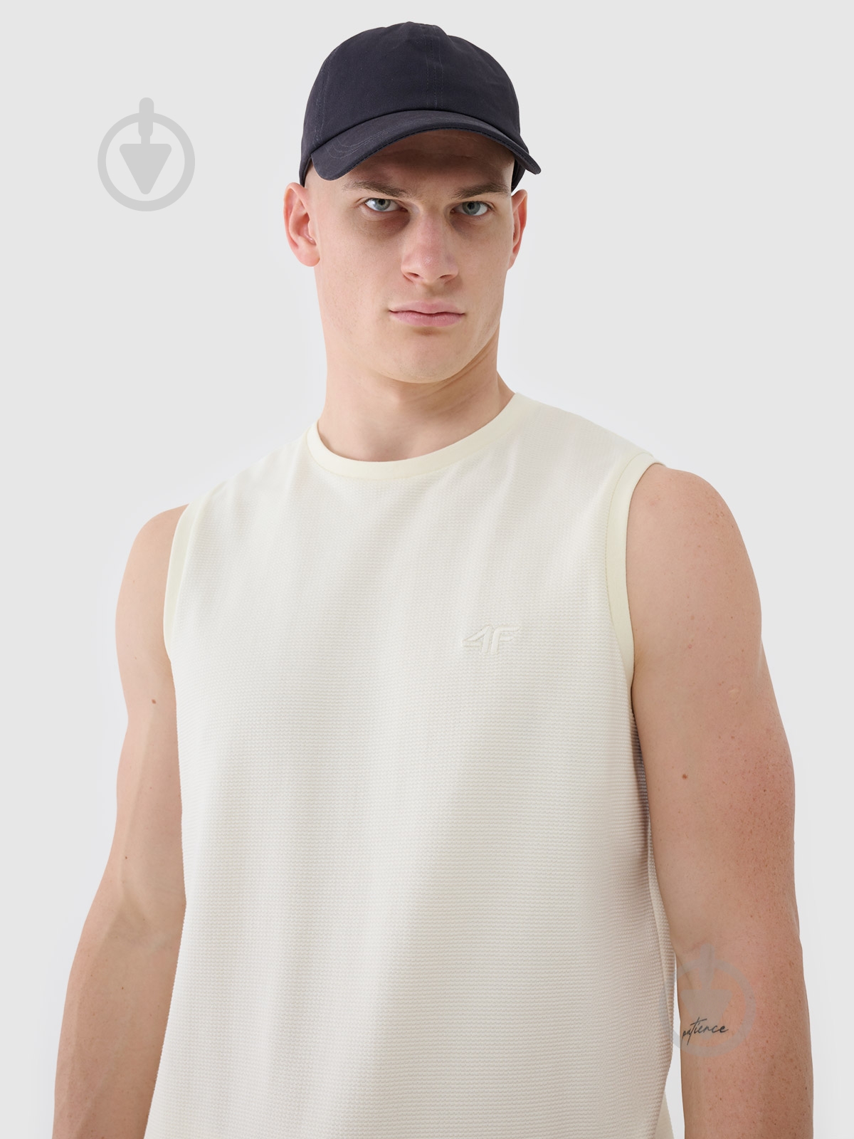 Майка 4F SLEEVELESS M233 4FRSS25TSLEM233-12S р.M бежевий - фото 2