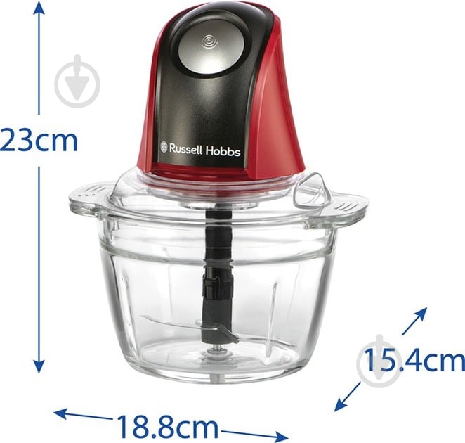 Подрібнювач Russell Hobbs 27130-56 Desire Mini Chopper - фото 8