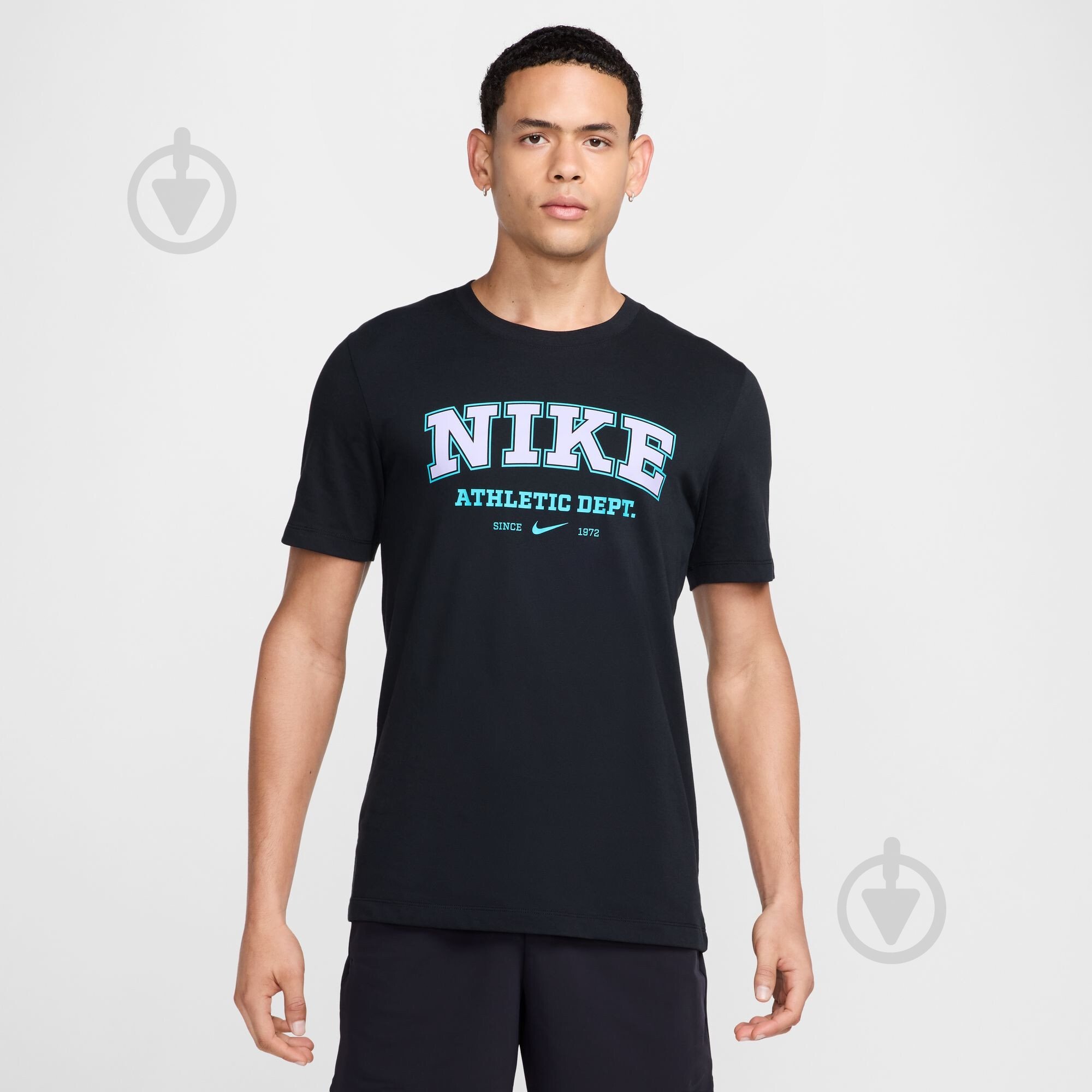 Футболка Nike M NK DF TEE HBR PRINT HJ3605-010 р.XL чорний - фото 1 Футболка Nike M NK DF TEE HBR PRINT HJ3605-010 р.XL чорний - фото 1
