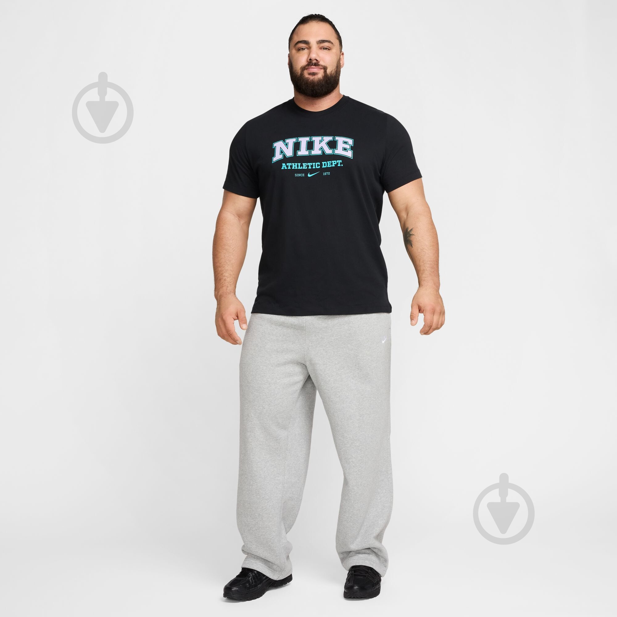 Футболка Nike M NK DF TEE HBR PRINT HJ3605-010 р.XL чорний - фото 8 Футболка Nike M NK DF TEE HBR PRINT HJ3605-010 р.XL чорний - фото 8