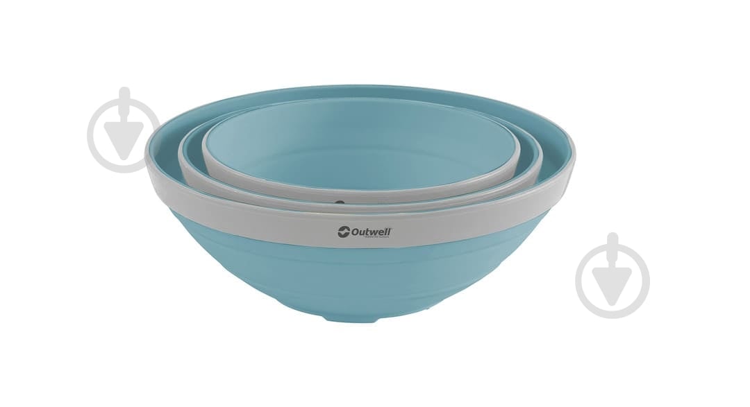 Набор туристической посуды Outwell 7 л Collaps Bowl Set Classic Blue - фото 3