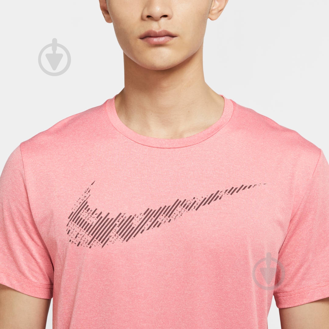 Футболка Nike M NK TOP SS HPR DRY GX2 CJ4633-657 р.L красный - фото 6 Футболка Nike M NK TOP SS HPR DRY GX2 CJ4633-657 р.L красный - фото 6