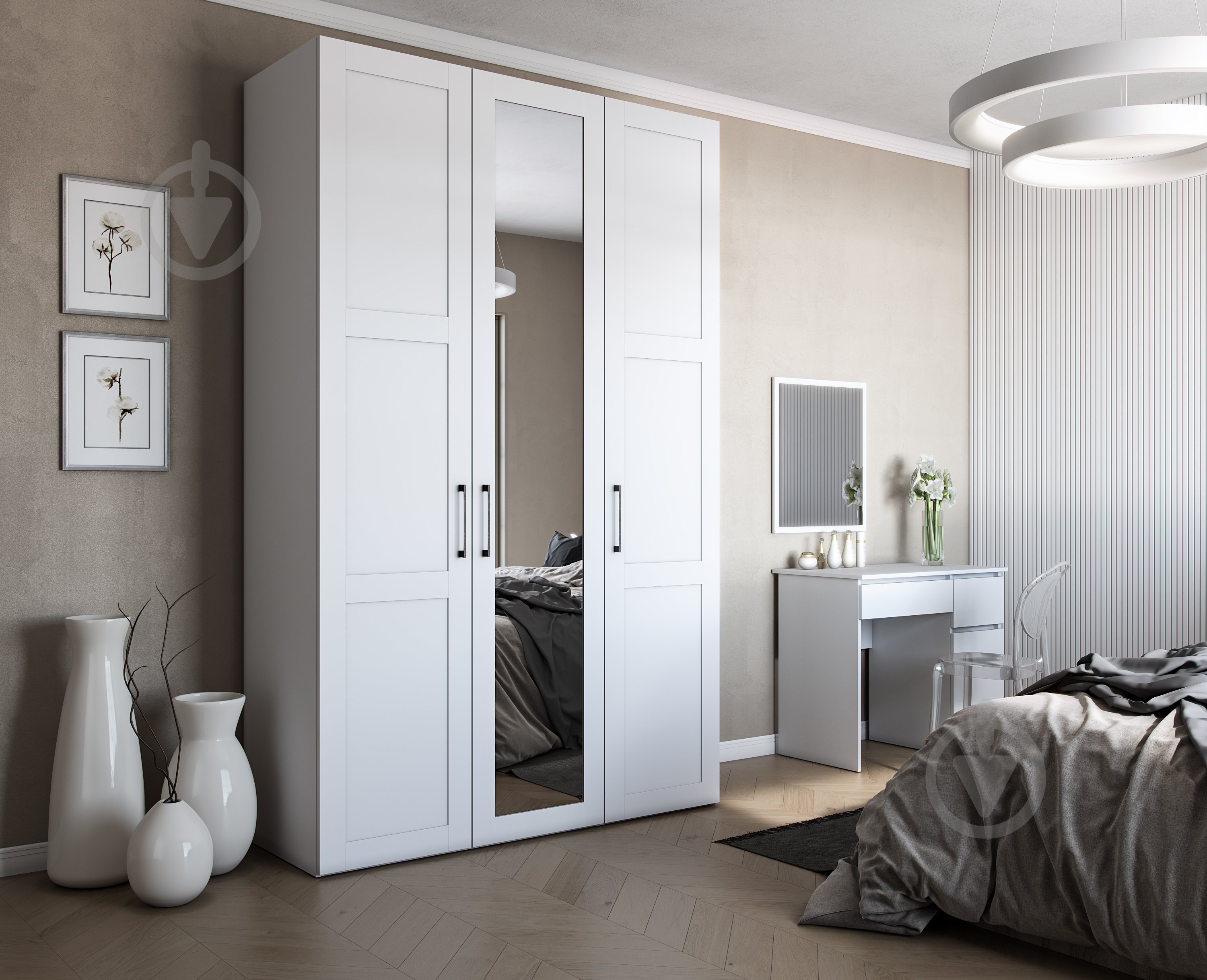 УЦІНКА! Корпус шафи Грейд ш-к ФЛЕКС тип №7 1500х2380х540 мм білий (УЦ №2875) - фото 4 УЦІНКА! Корпус шафи Грейд ш-к ФЛЕКС тип №7 1500х2380х540 мм білий (УЦ №2875) - фото 4