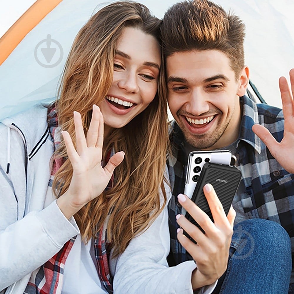 Повербанк DUDAO 20000 mAh black (6977196681877) - фото 4