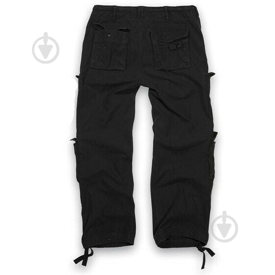 Брюки Brandit Pure Vintage р. M черный - фото 2 Брюки Brandit Pure Vintage р. M черный - фото 2