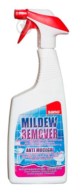 Средство для удаления плесени Sano Mildew Remover 0,75 л - фото 1