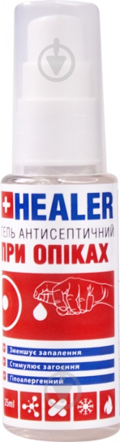 Антисептик HEALER® при ожогах 35 мл - фото 1