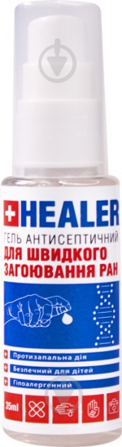 Антисептик HEALER® для заживания ран 35 мл - фото 1
