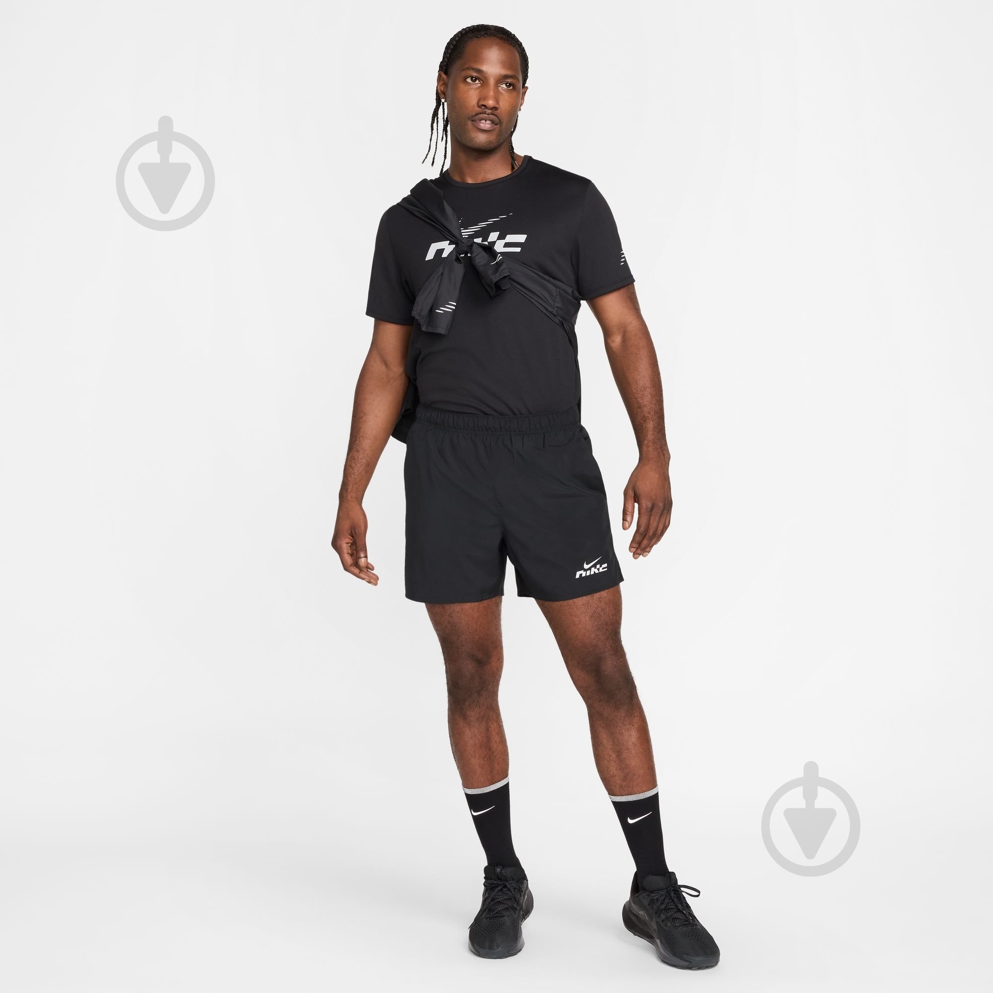 Футболка Nike M NK DF UV MILER FLASH SS IB4127-010 р.XL черный - фото 6