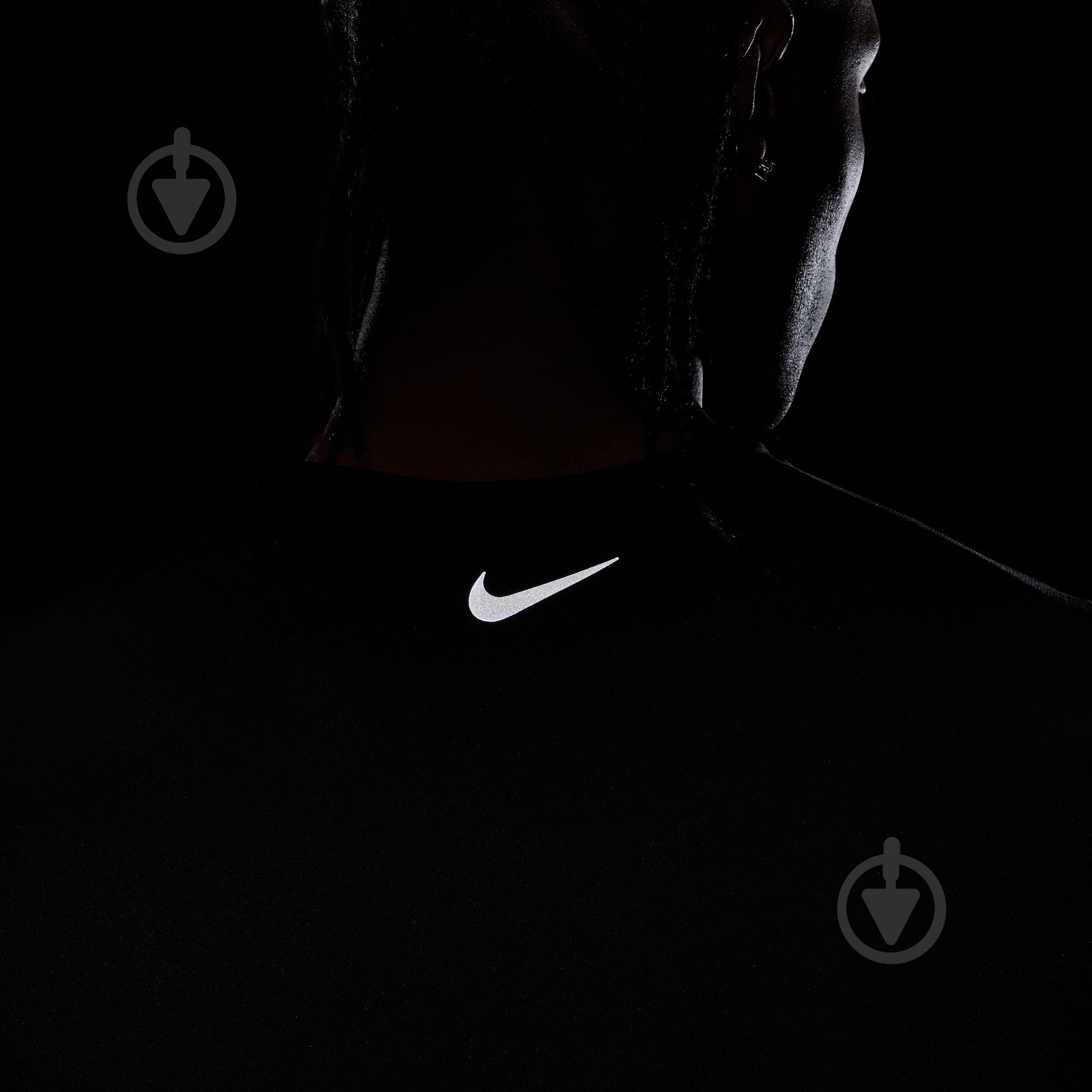 Футболка Nike M NK DF UV MILER FLASH SS IB4127-010 р.XL черный - фото 7