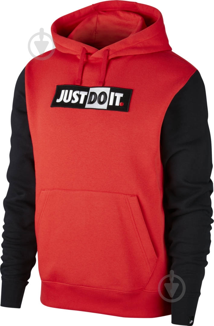 Джемпер Nike M NSW JDI HOODIE PO FLC BSTR CJ4775-658 р. L красный - фото 1 Джемпер Nike M NSW JDI HOODIE PO FLC BSTR CJ4775-658 р. L красный - фото 1