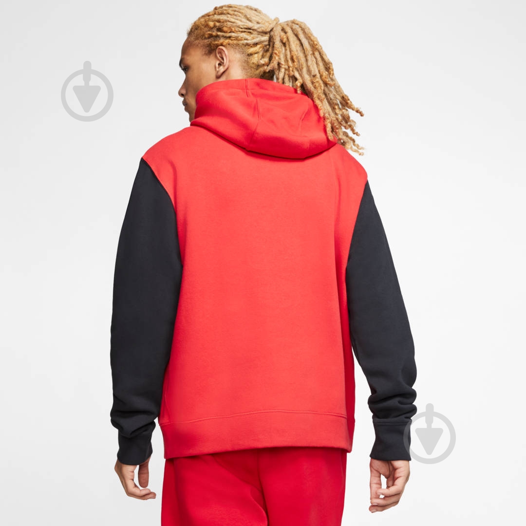 Джемпер Nike M NSW JDI HOODIE PO FLC BSTR CJ4775-658 р. L красный - фото 5 Джемпер Nike M NSW JDI HOODIE PO FLC BSTR CJ4775-658 р. L красный - фото 5