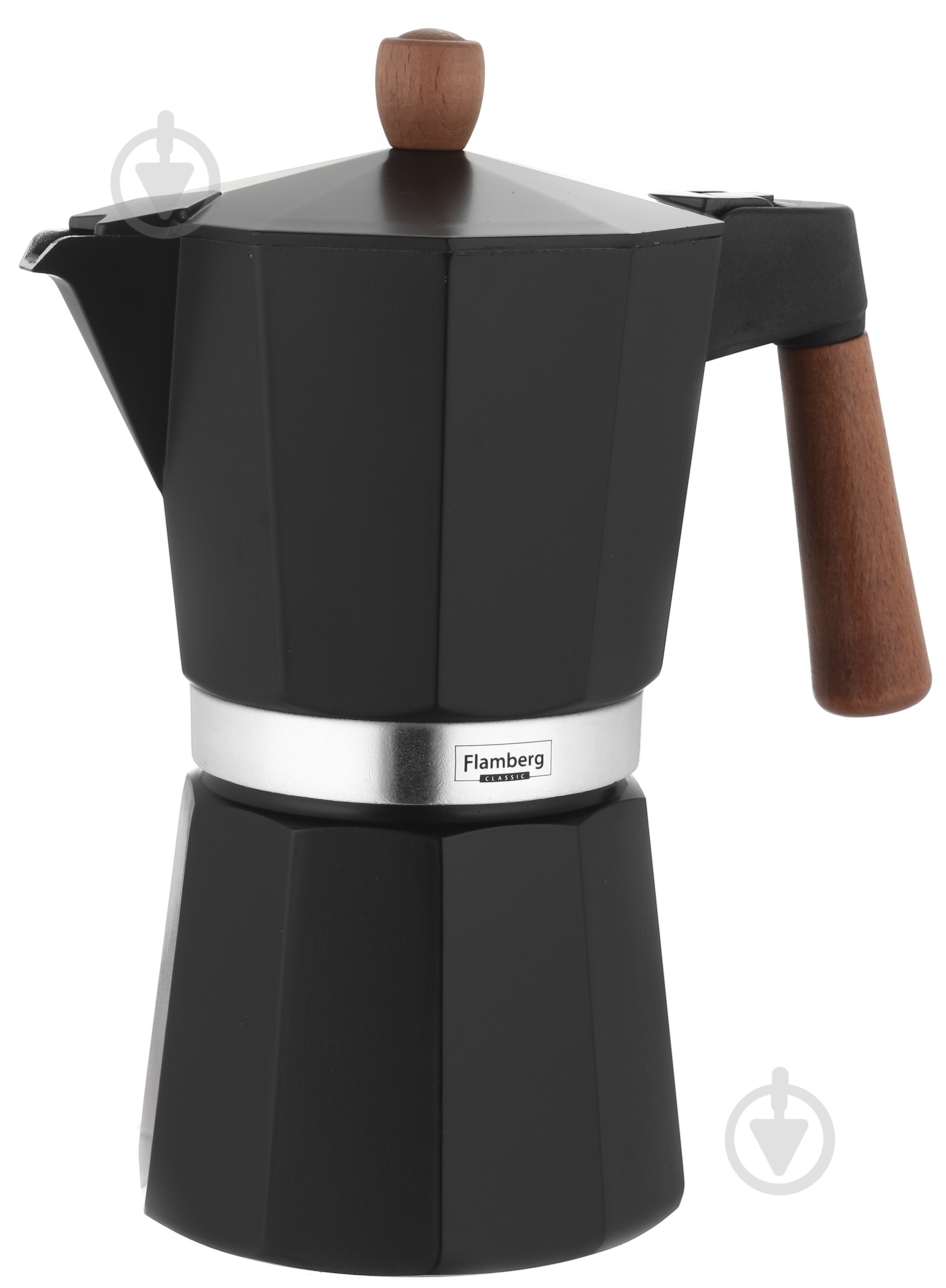 Кавоварка гейзерна Flamberg Premium Moka Presto 360 мл CLM-9 - фото 2