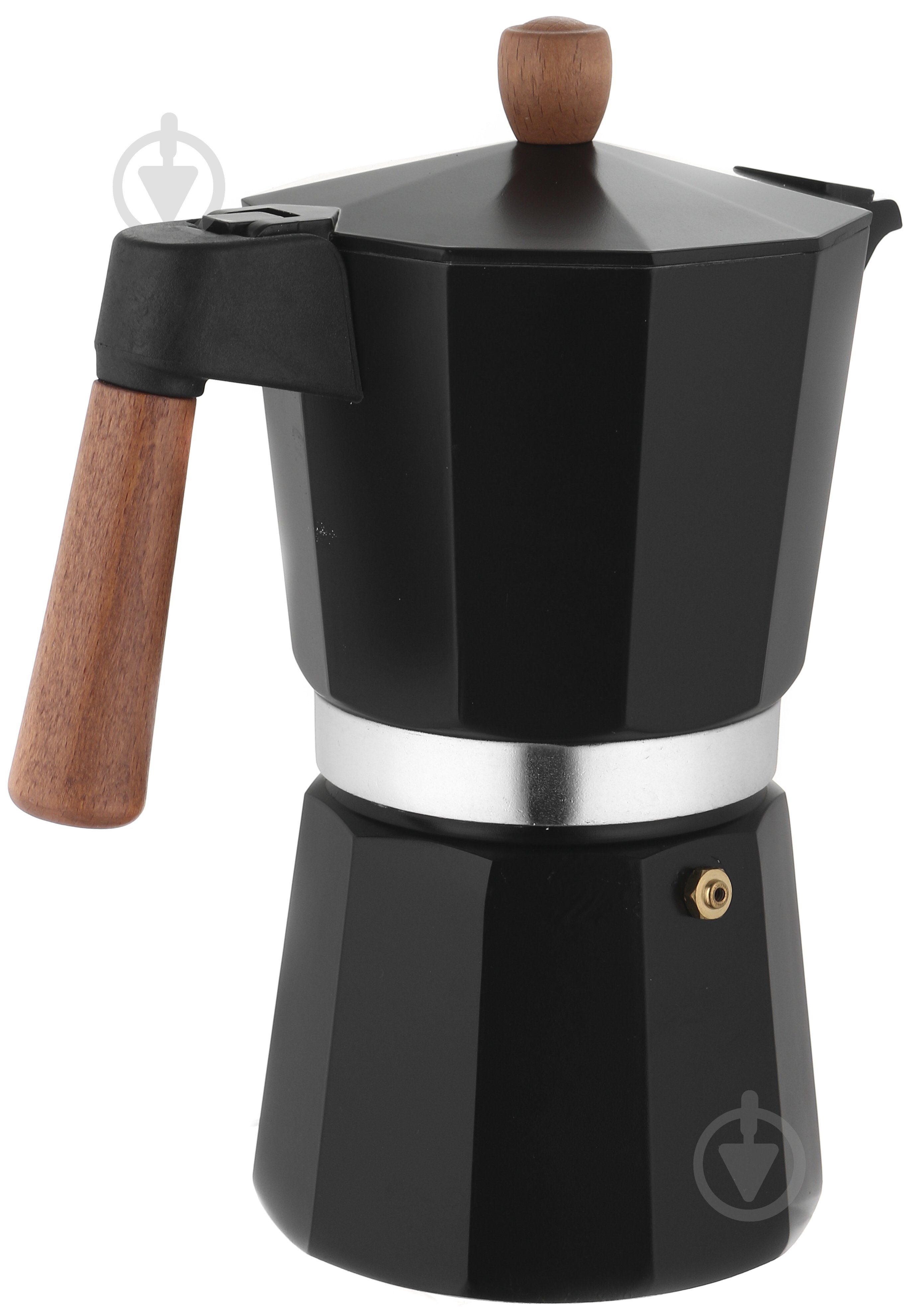 Кавоварка гейзерна Flamberg Premium Moka Presto 360 мл CLM-9 - фото 4