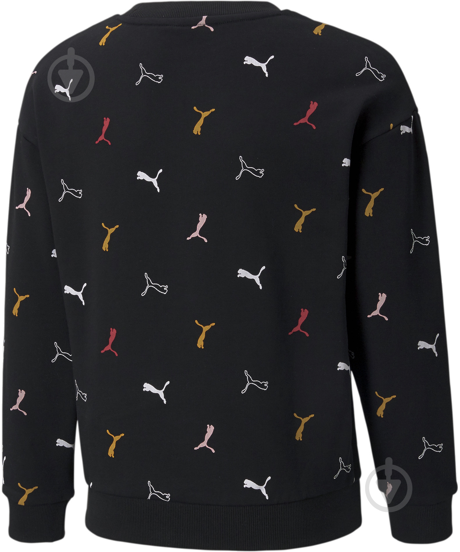 Свитшот Puma Classics Graphics Crew 58928901 черный - фото 2