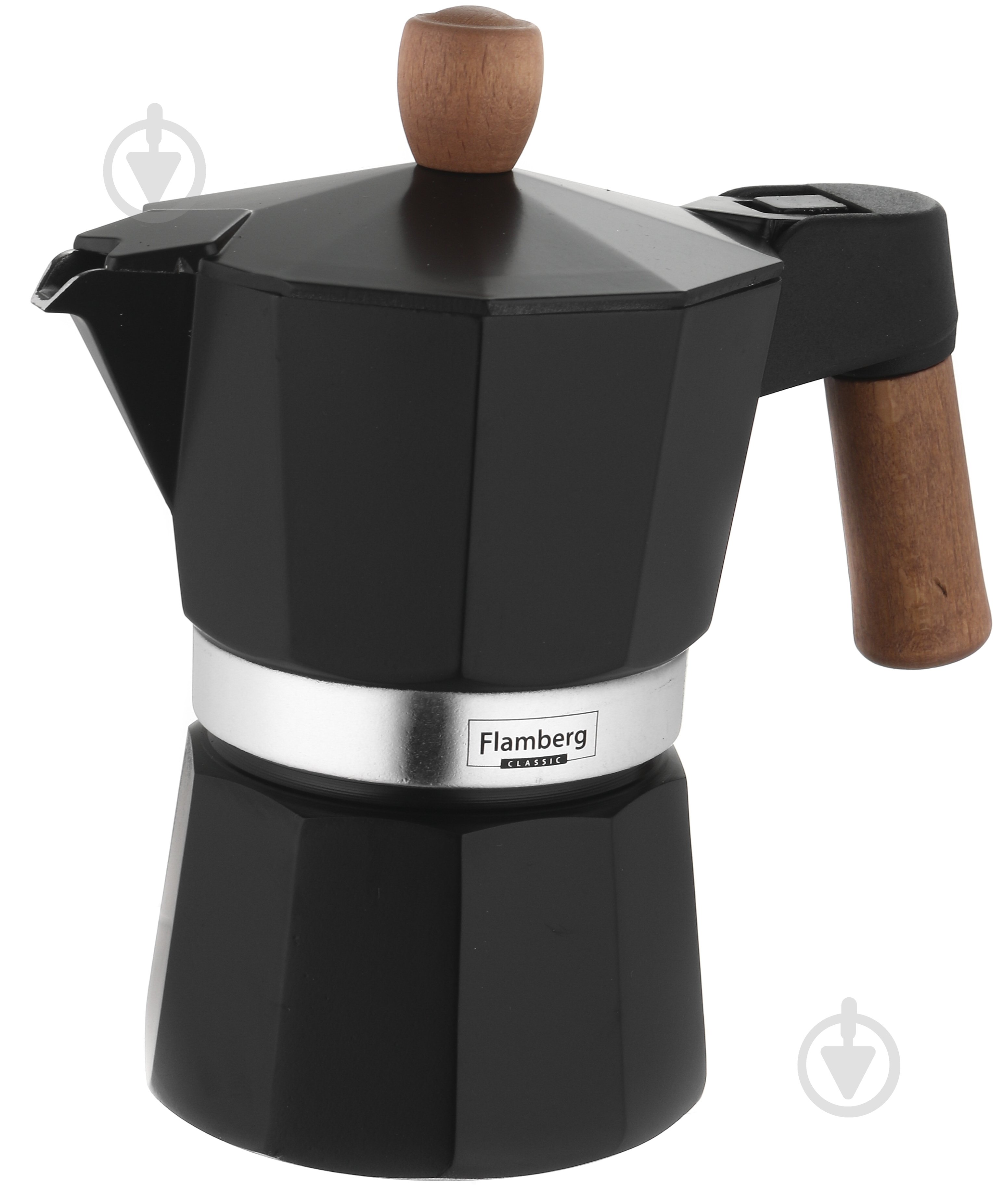 Кавоварка гейзерна Flamberg Premium Moka Presto 120 мл CLM-3 - фото 2