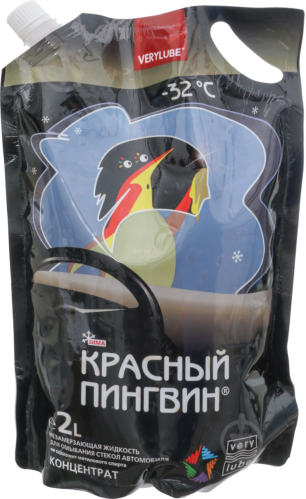 Омыватель стекла Red Penguin зима -32 °С 2 л - фото 1