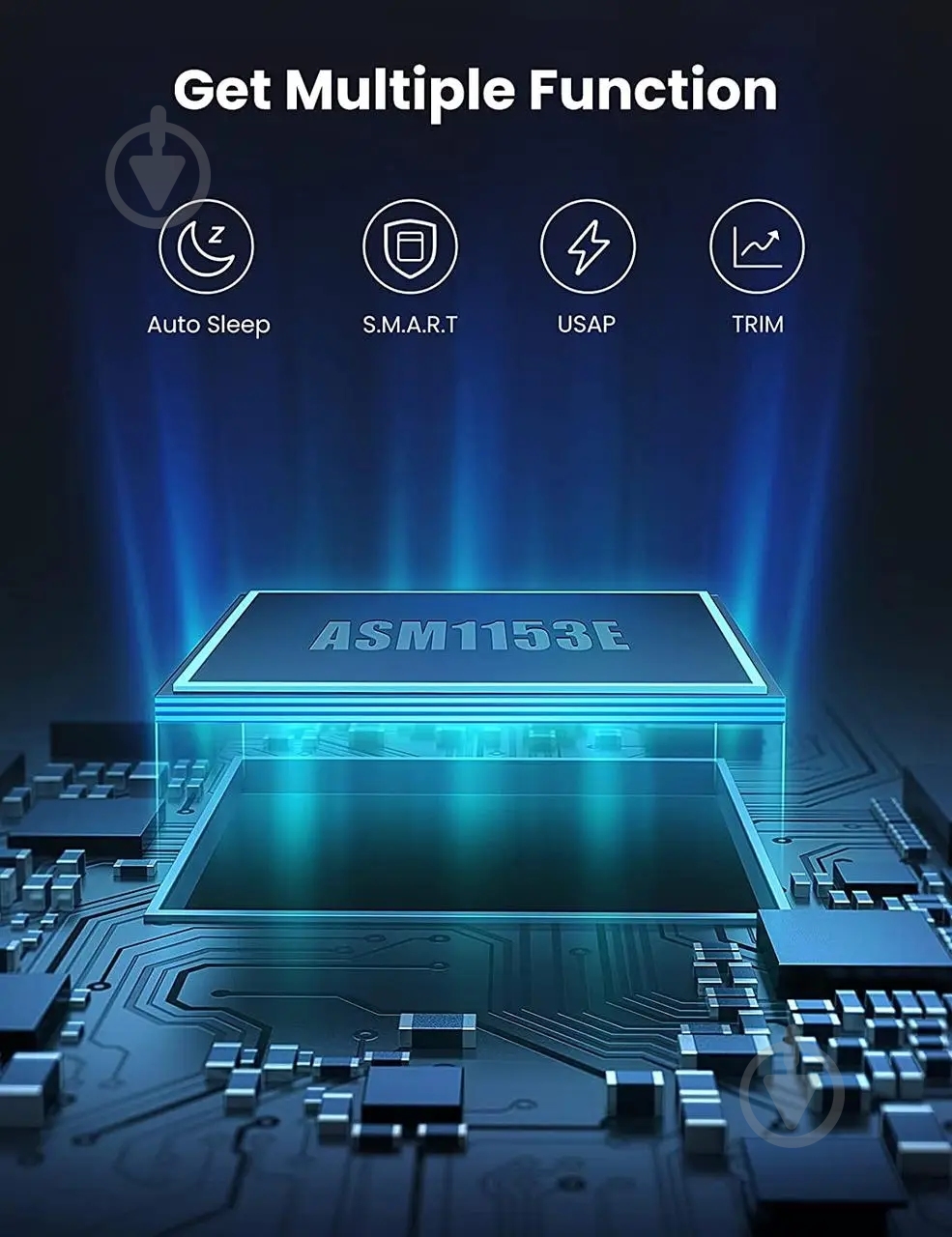 Карман для 2.5" HDD UGREEN 60353 - фото 8