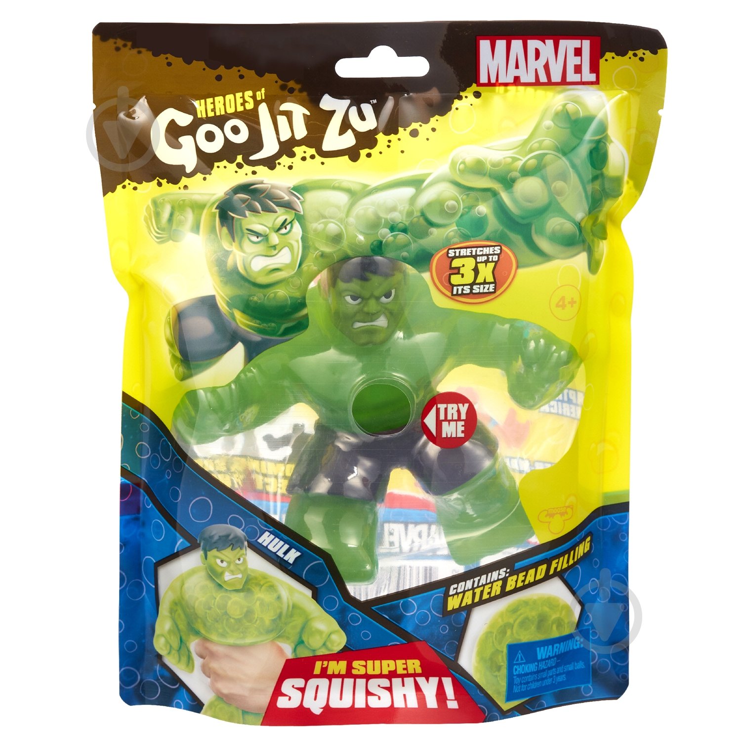 Игрушка-растяжка GooJitZu Халк 121493 - фото 1