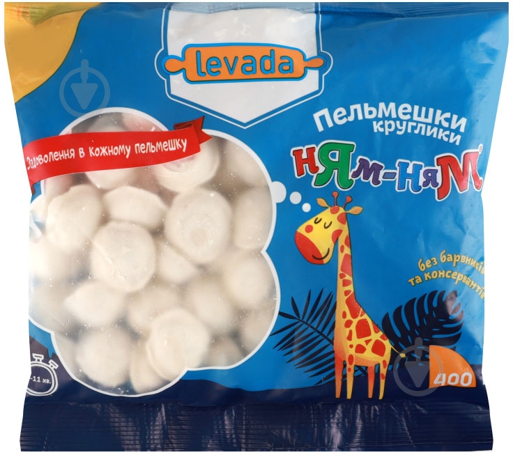 Пельмени Левада круглики "Ням-ням" 400 г - фото 1