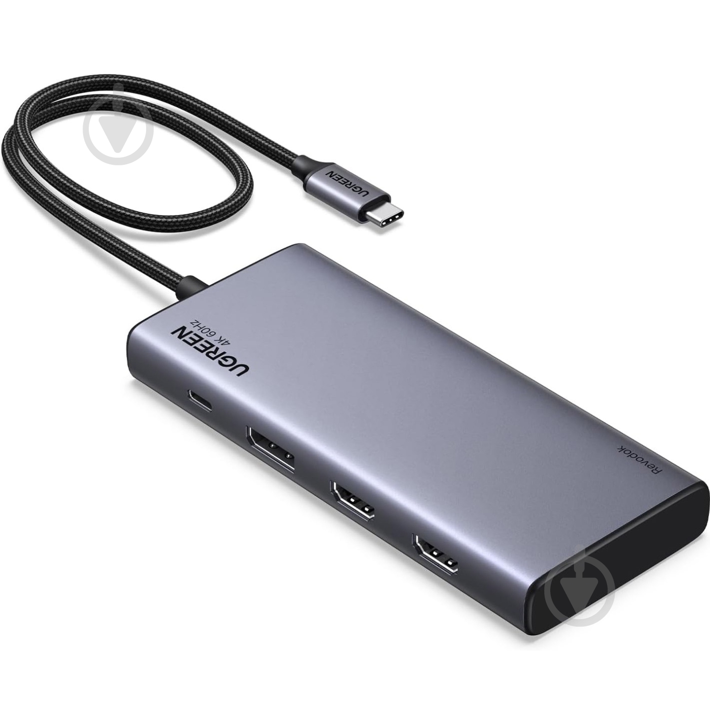 Док-станция UGREEN CM639 dark grey (35625) - фото 1
