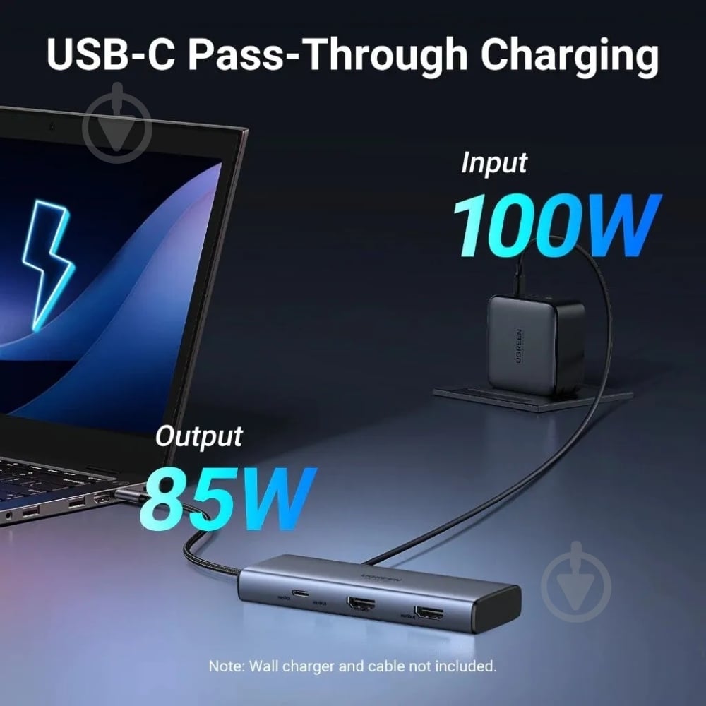 Док-станция UGREEN CM498 silver (45379) - фото 3