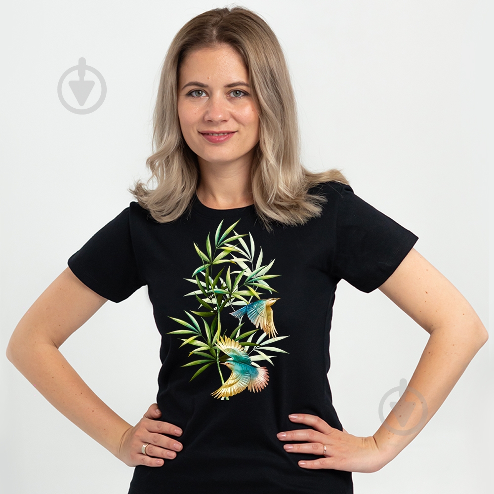 Футболка женская Sol's IMPERIAL WOMEN DTF11502309/183 р.M черный - фото 1