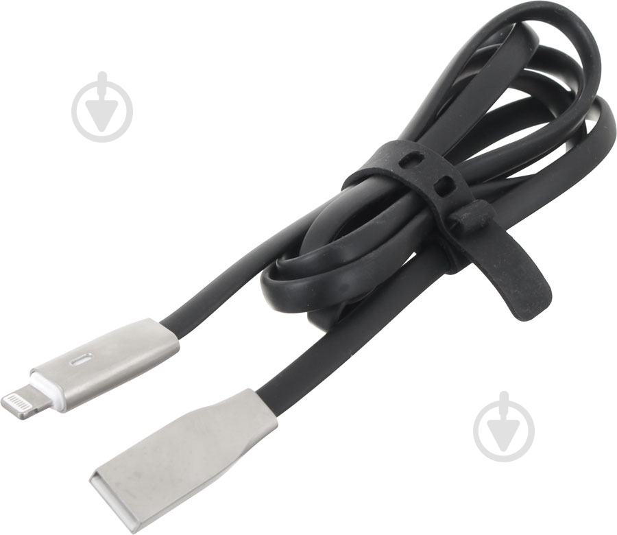 Кабель VC-005BK Voin USB — Lightning с индикатором - фото 1