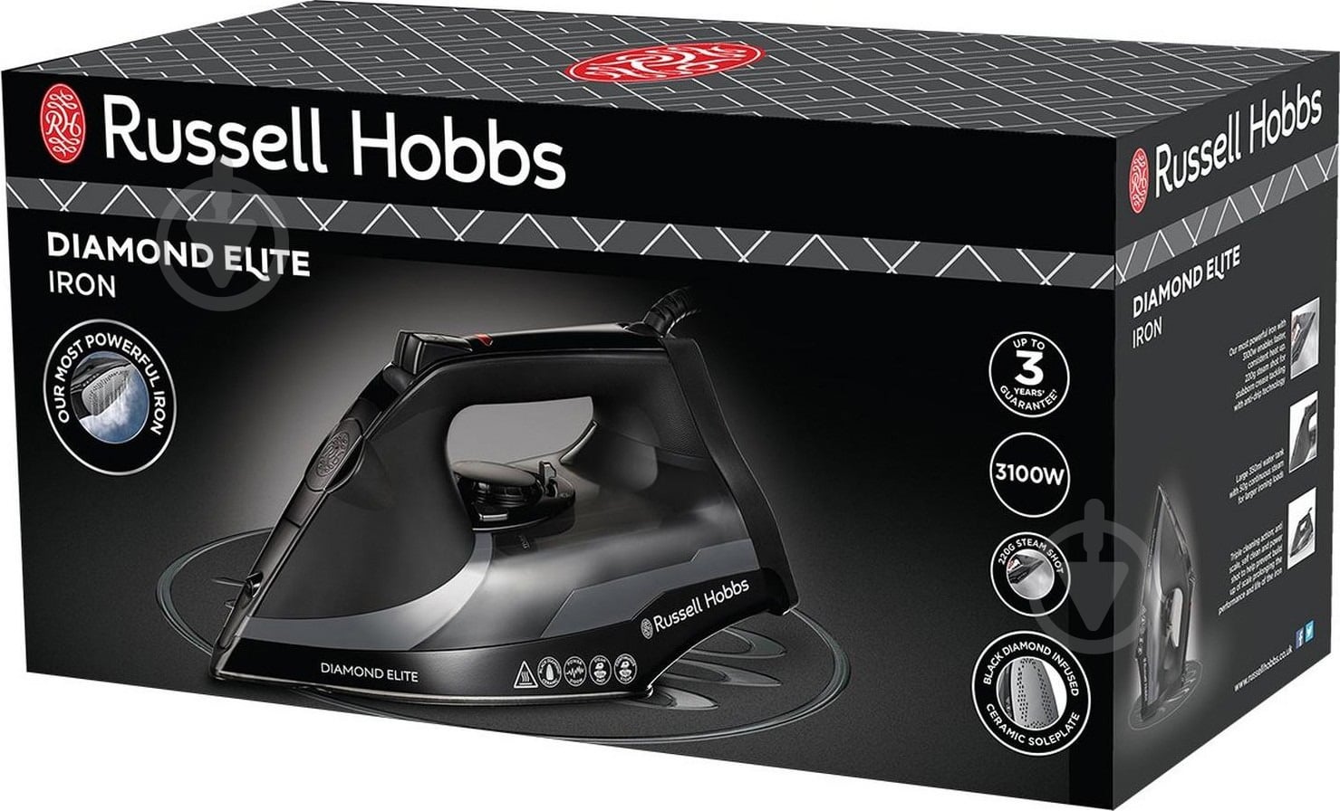 Утюг Russell Hobbs Diamond Elite 27000-56 - фото 8