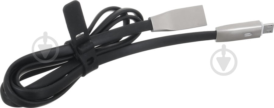 Кабель VL-004BK Voin USB - Micro USB 1m с индикатором - фото 2