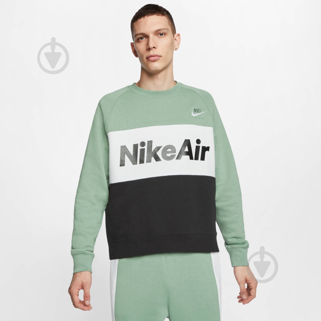 Футболка Nike M NSW AIR CRW FLC CJ4827-352 р.2XL серый - фото 4 Футболка Nike M NSW AIR CRW FLC CJ4827-352 р.2XL серый - фото 4