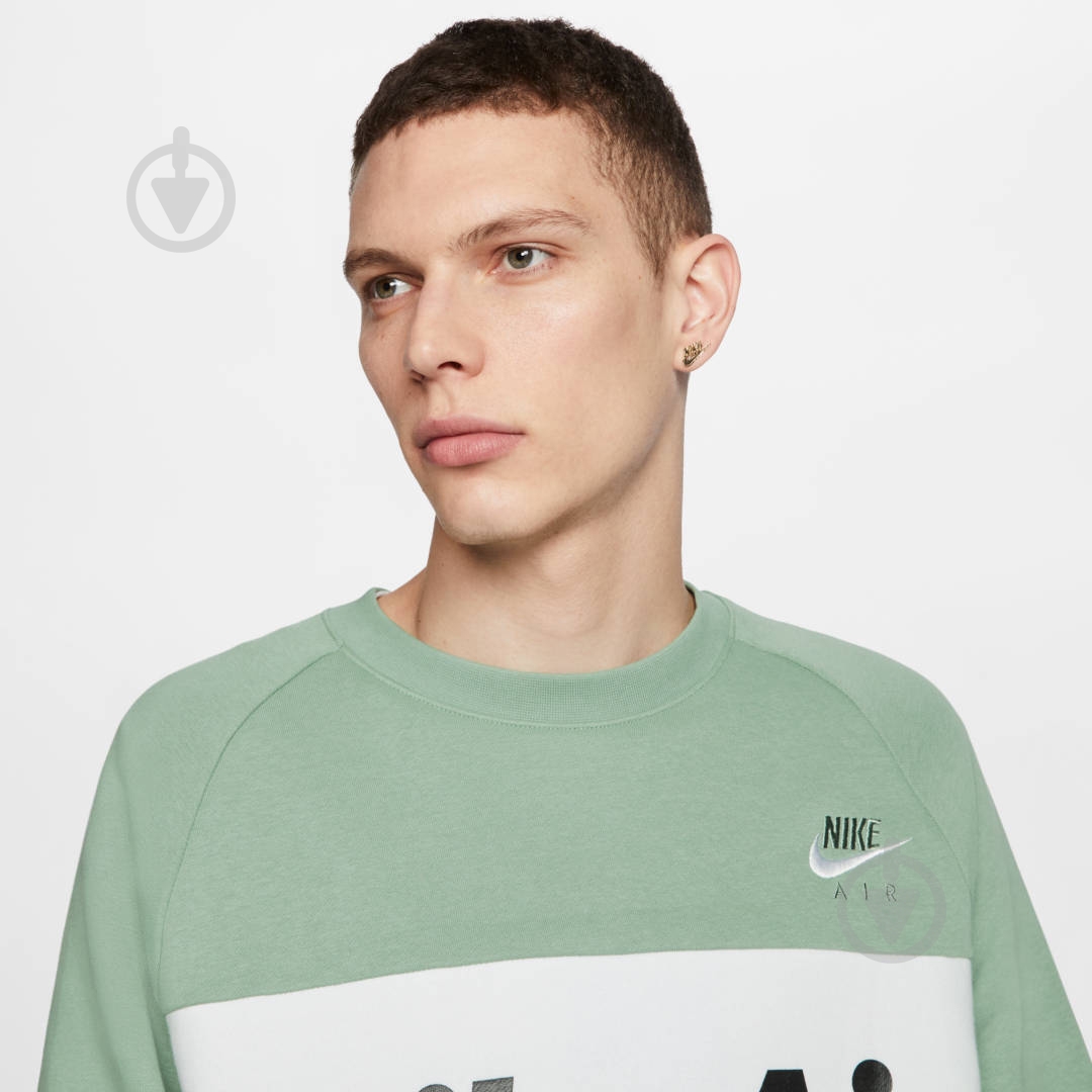 Футболка Nike M NSW AIR CRW FLC CJ4827-352 р.2XL серый - фото 6 Футболка Nike M NSW AIR CRW FLC CJ4827-352 р.2XL серый - фото 6