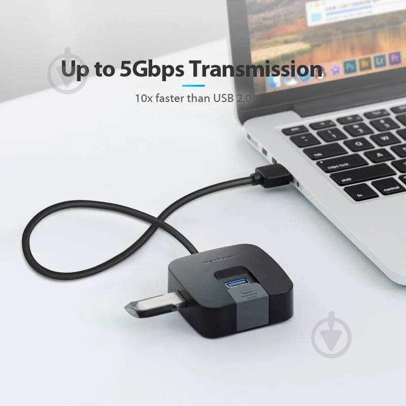 Док-станция Vention black (CHBBB) - фото 5