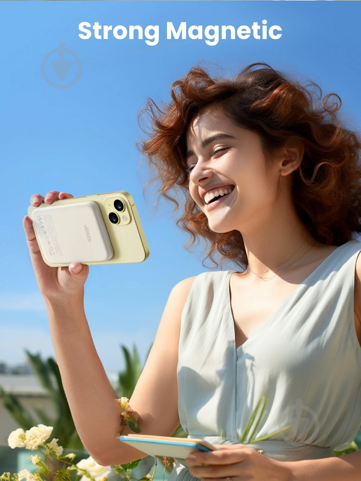 Повербанк UGREEN PB560 5000 mAh white (25207) - фото 4