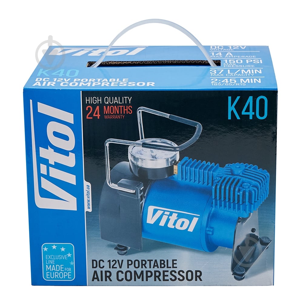 Компресcор автомобильный Vitol K-40 - фото 9 Компресcор автомобильный Vitol K-40 - фото 9
