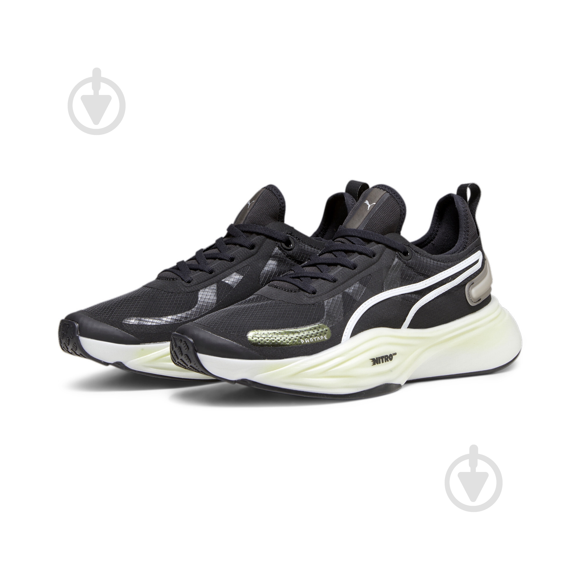 Кроссовки мужские Puma PWR NITRO SQUARED 37868701 р.44,5 черные - фото 1