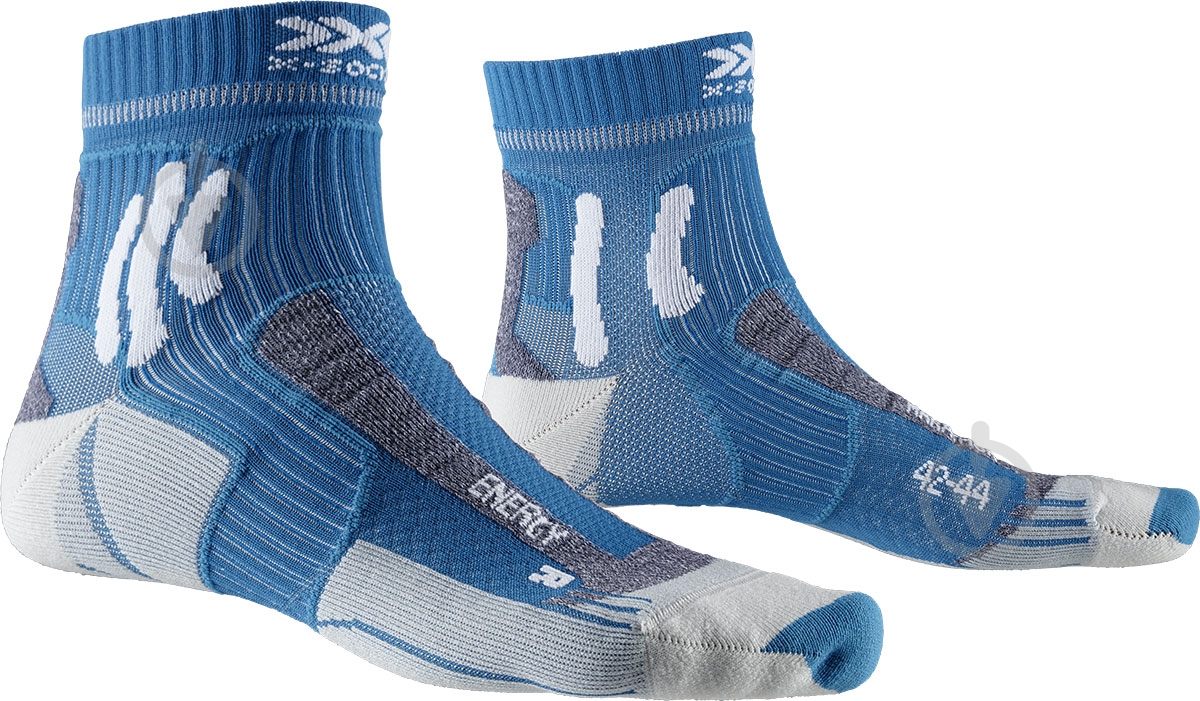 Шкарпетки X-Socks Marathon Energy XS-RS10S19U-A002 р.35-38 синій - фото 1 Шкарпетки X-Socks Marathon Energy XS-RS10S19U-A002 р.35-38 синій - фото 1
