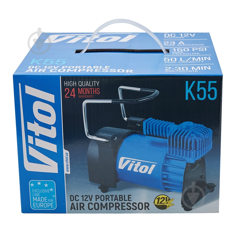Компресор автомобільний Vitol K-55 - фото 8