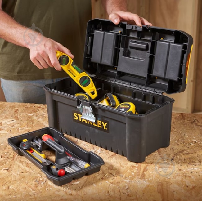Сундук для ручного инструмента Stanley 16" STST1-75518 - фото 6